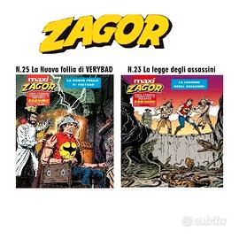 ZAGOR MAXI n23 & 25 - (2 Volumi)