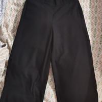 pantaloni neri Zara ampi XS