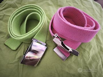 lotto 2 Cinture in tessuto