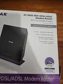 Modem Router NETGEAR AC1600 WiFi VDSL/ADSL D6400
