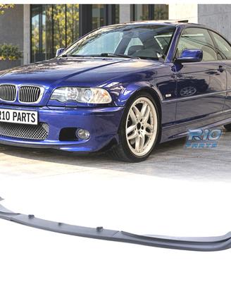 SPOILER LIP BMW E46 98-07 LOOK M3 NERO OPACO