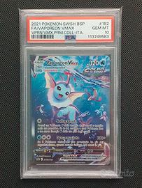 Vaporeon VMAX Swsh182 PSA 10