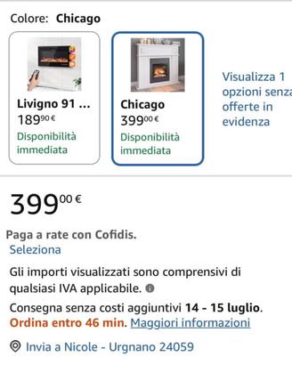 Caminetto elettrico NUOVO