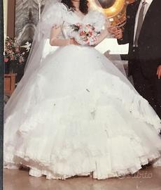 Abito da sposa in tulle pubblicato su Vogue