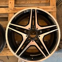 Cerchio mercedes raggio 18 classe a b cla amg
