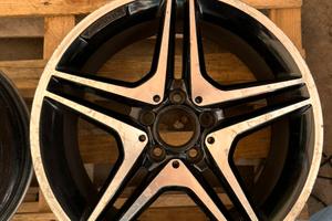 Cerchio mercedes raggio 18 classe a b cla amg