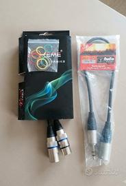 Cavi audio professionali XLR e Jack Pro Nuovi