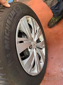 cerchi e gomme 185/65/15 invernali Michelin