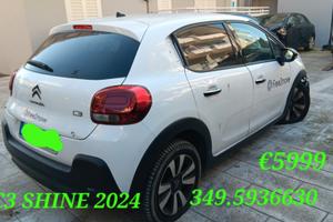 Citroen C3 SHINE INCIDENTATA SINISTRATA MONDIALCAR