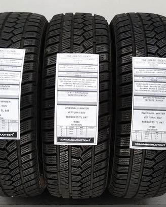 1 PNEUMATICO USATO 185/60R15 84T W586 OVATION GOMM