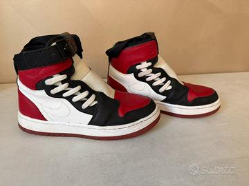 Nike air jordan 1 retro nova bred toe taglia 40