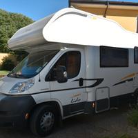 CAMPER mansardato con GARAGE 2300 MJ130 CV