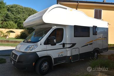 CAMPER mansardato con GARAGE 2300 MJ130 CV