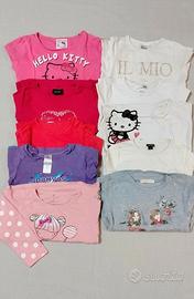 Set magliette lunghe Bambina 3-4 anni