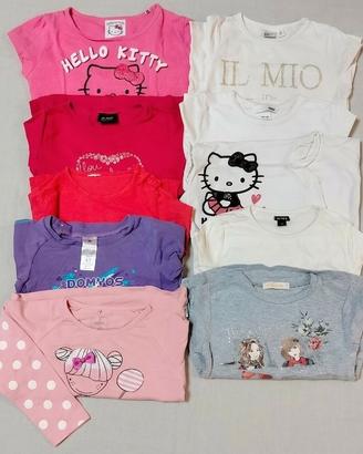 Set magliette lunghe Bambina 3-4 anni
