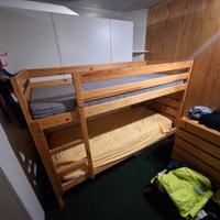 Letto a Castello 2 Materassi Smontato Marilleva