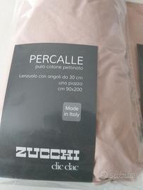 Lenzuolo e federa NUOVI ZUCCHI CLICK CLACK