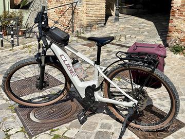 Ebike Cube Reaction Hybrid Gold-Rose tg.S