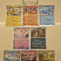 Lotto prismatic Evolutions Eevee evoluzioni holo