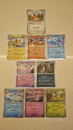Lotto prismatic Evolutions Eevee evoluzioni holo