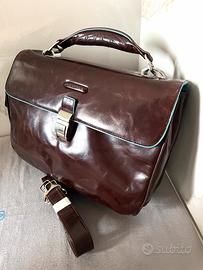 Borsa tracolla piquadro pelle marrone