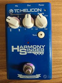 pedale harmonizer TC Helicon ed effetti voce