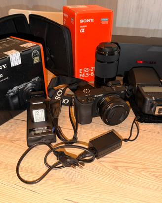Sony alpha A6400 kit 16-50 COME NUOVA