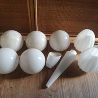 ricambi vetro lampadari vintage 