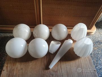 ricambi vetro lampadari vintage 