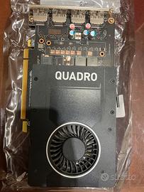 Scheda video NVIDIA Quadro  P2000 come nuova