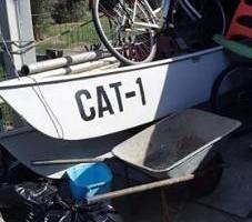 Catamarano prototipo da finire