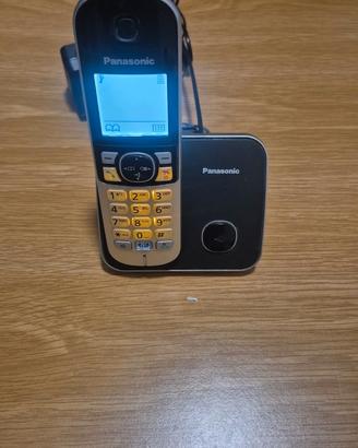 Telefono Cordless Panasonic con Base
