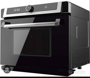 Forno compatto e friggitrice ad aria +teglie extra