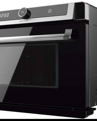 Forno compatto e friggitrice ad aria +teglie extra