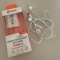 Auricolari con filo Type C