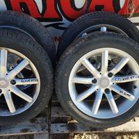 4x CERCHI IN LEGA SMART FORTWO 15 POLLICI