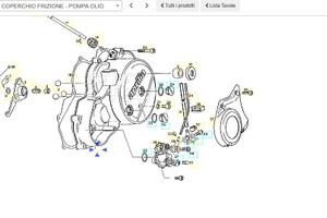 Carter frizione Aprilia AF1 Futura 125 AP0210301