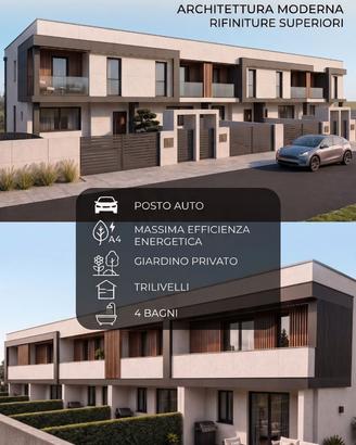 Ville a schiera nuova costruzione Su Planu