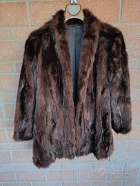 Giacca vera pelliccia Vintage Giglioli TG42 