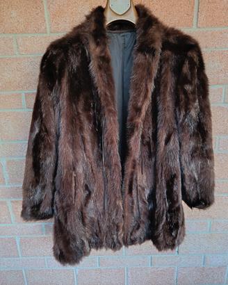Giacca vera pelliccia Vintage Giglioli TG42 