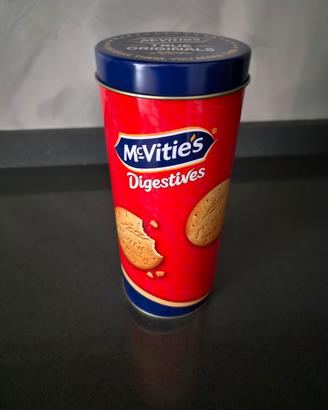 Scatola di latta McVitie's Digestive 