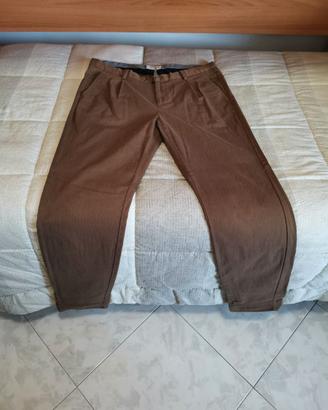 PANTALONE MARRONE UOMO RUMFORD VENEZIA TAGLIA 52 S