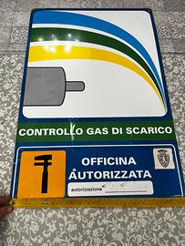 Insegna cartello officina autorizzato