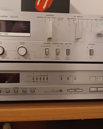 technics e Sony.. amplificatore e sintonizzatore 