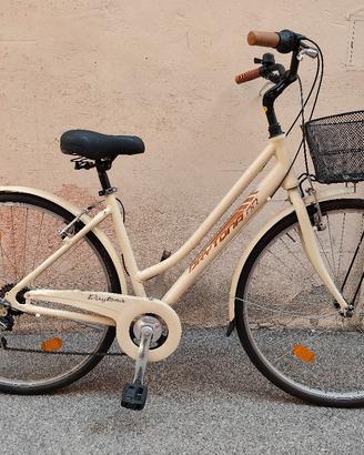 bici passeggio city bike 28 con cestino