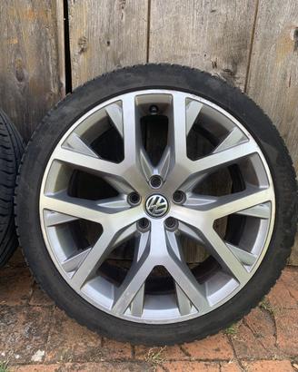 Set cerchi in lega originali VW da 17 pollici