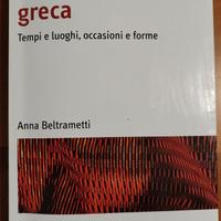 La letteratura greca (Beltraminetti)