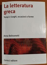 La letteratura greca (Beltraminetti)
