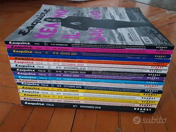 Collezione Riviste Esquire Italia da n. 1 a 16 + 1