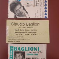 biglietti concerti C.Baglioni 1996/1996/1998